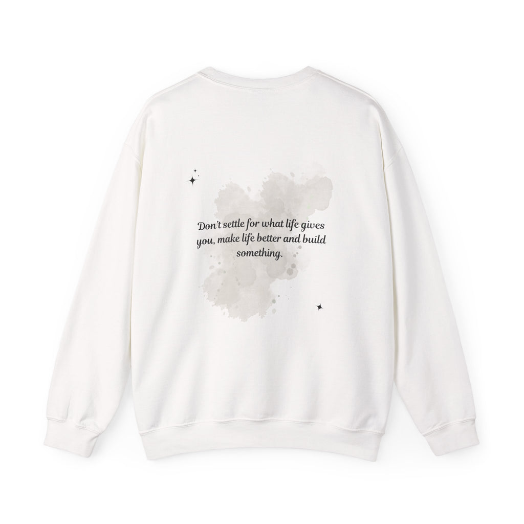 Inspirational Growth Sweatshirt - Unisex Crewneck with Motivational Quotes - Eamden