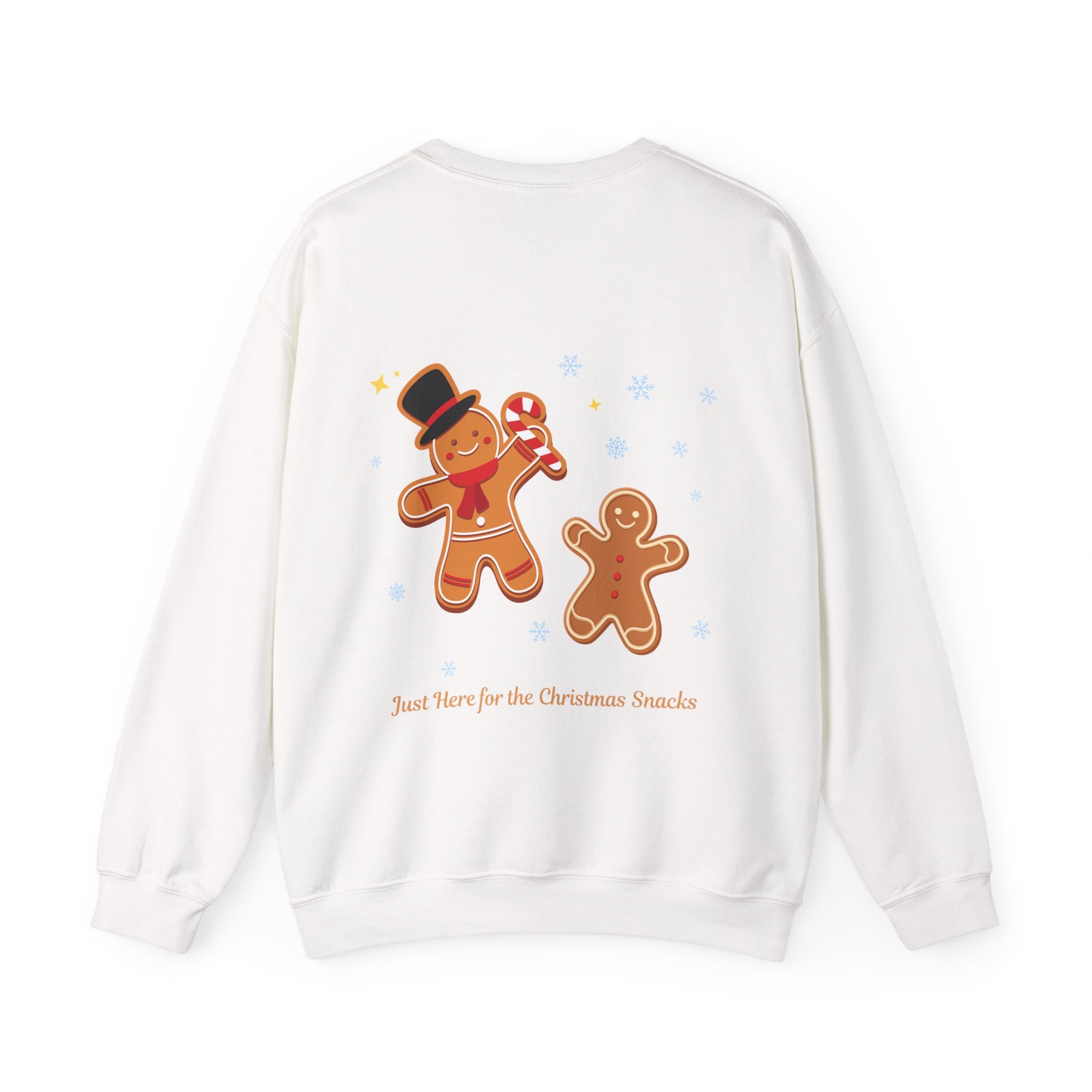 Christmas Snacks Sweatshirt — 'Gimme My Christmas Snacks' Gingerbread Crewneck - Eamden