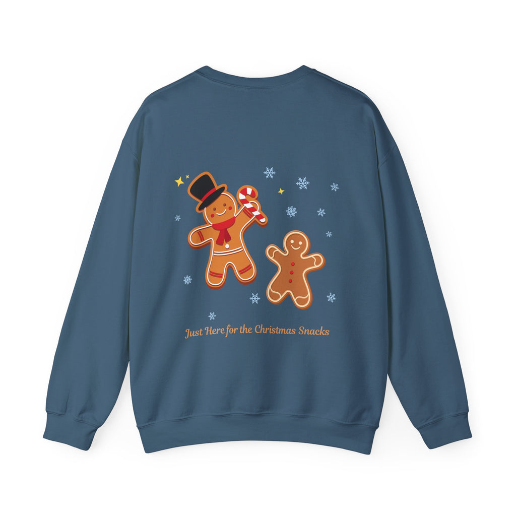 Christmas Snacks Sweatshirt — 'Gimme My Christmas Snacks' Gingerbread Crewneck - Eamden