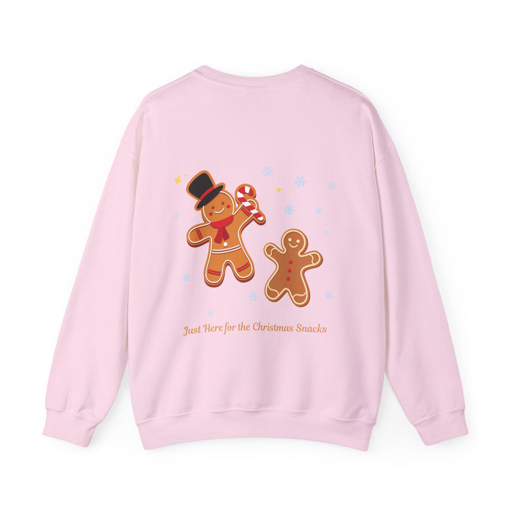Christmas Snacks Sweatshirt — 'Gimme My Christmas Snacks' Gingerbread Crewneck - Eamden
