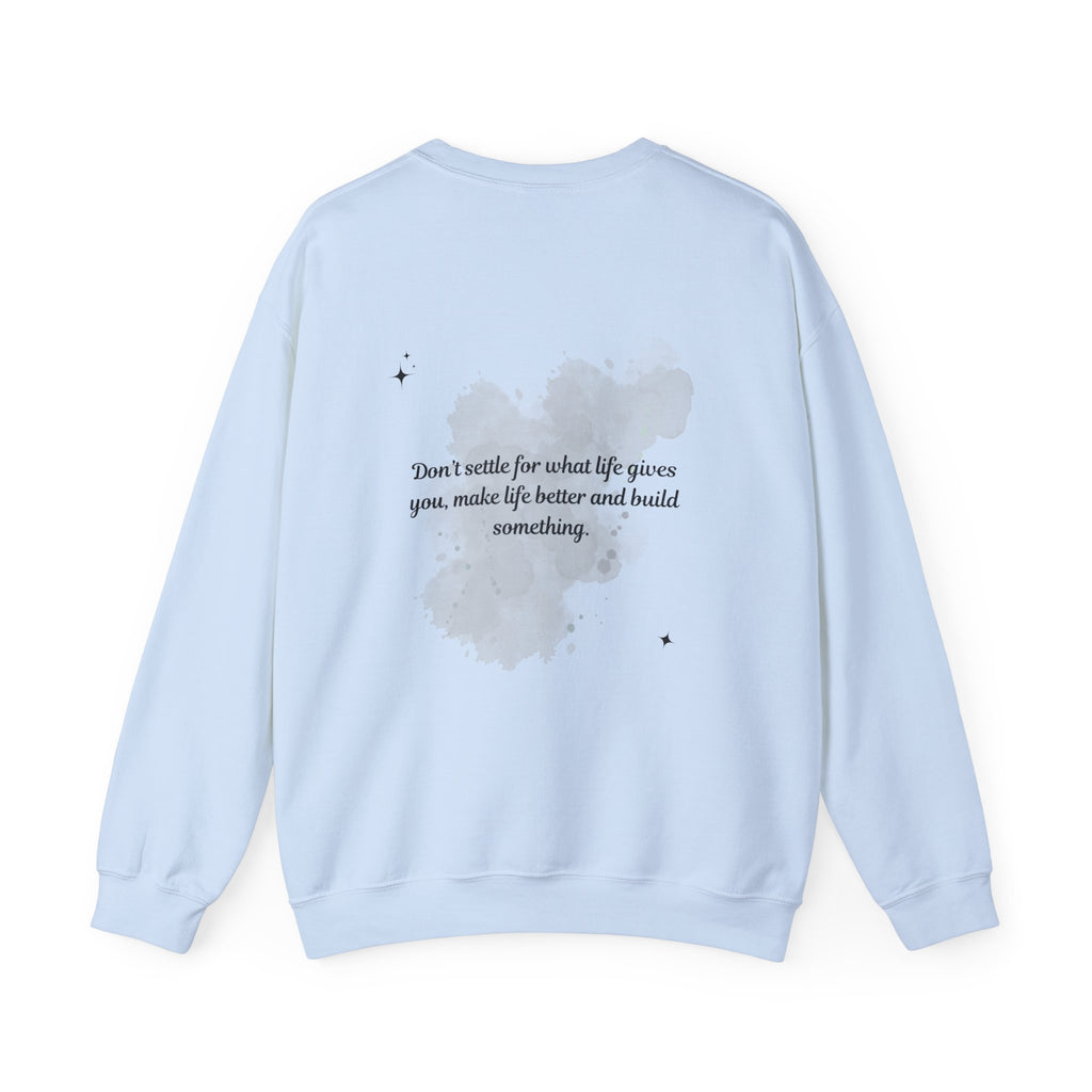Inspirational Growth Sweatshirt - Unisex Crewneck with Motivational Quotes - Eamden