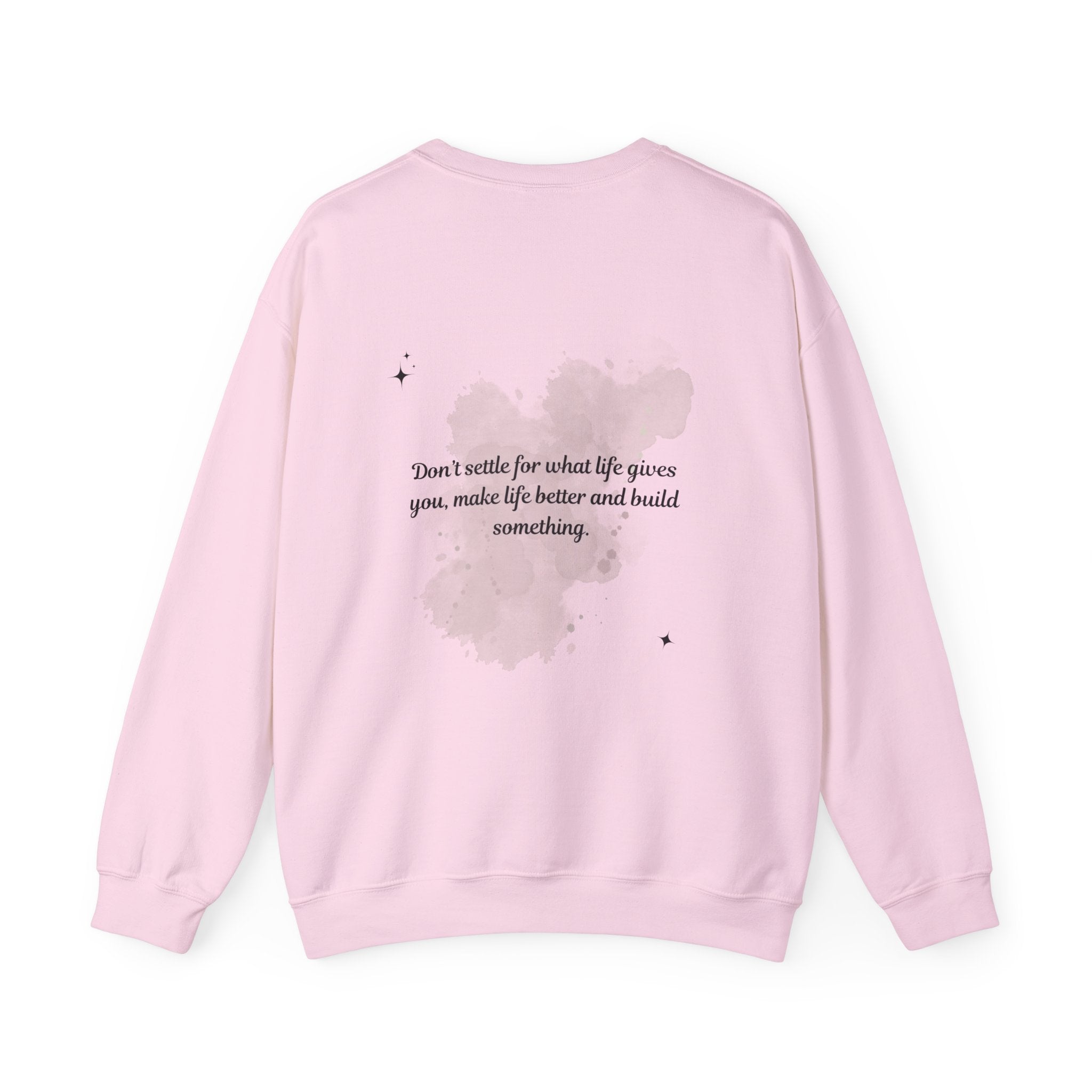 Inspirational Growth Sweatshirt - Unisex Crewneck with Motivational Quotes - Eamden