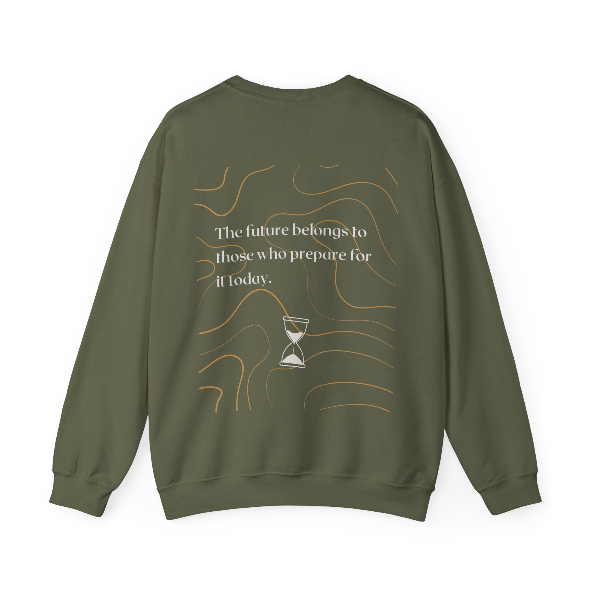 Future-Ready Crewneck Sweatshirt – Make It Happen - Eamden
