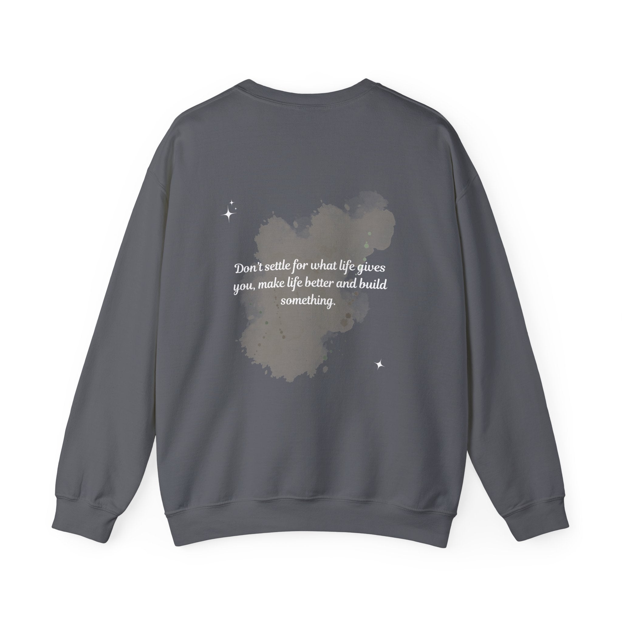 Inspirational Growth Sweatshirt - Unisex Crewneck with Motivational Quotes - Eamden
