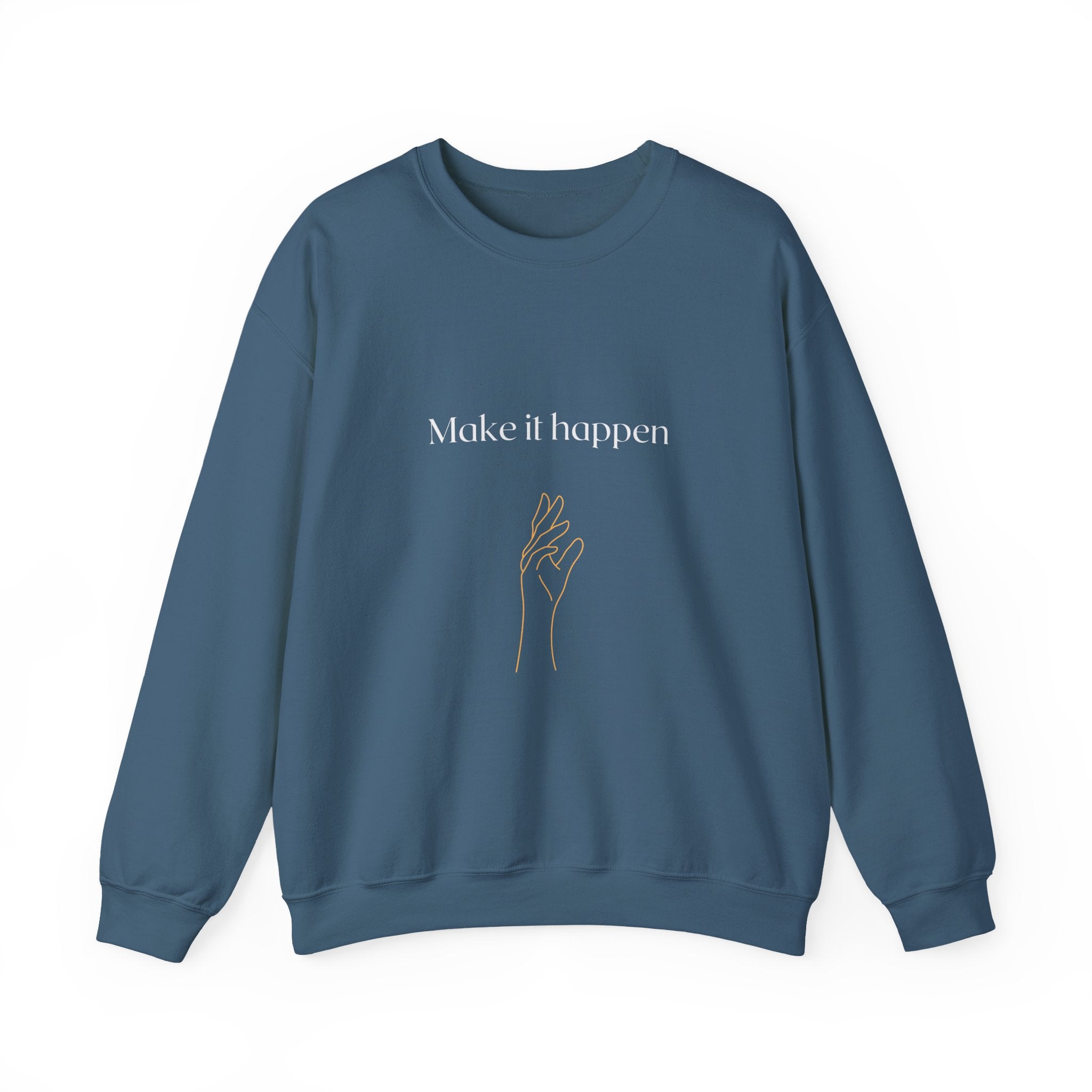 Future-Ready Crewneck Sweatshirt – Make It Happen - Eamden