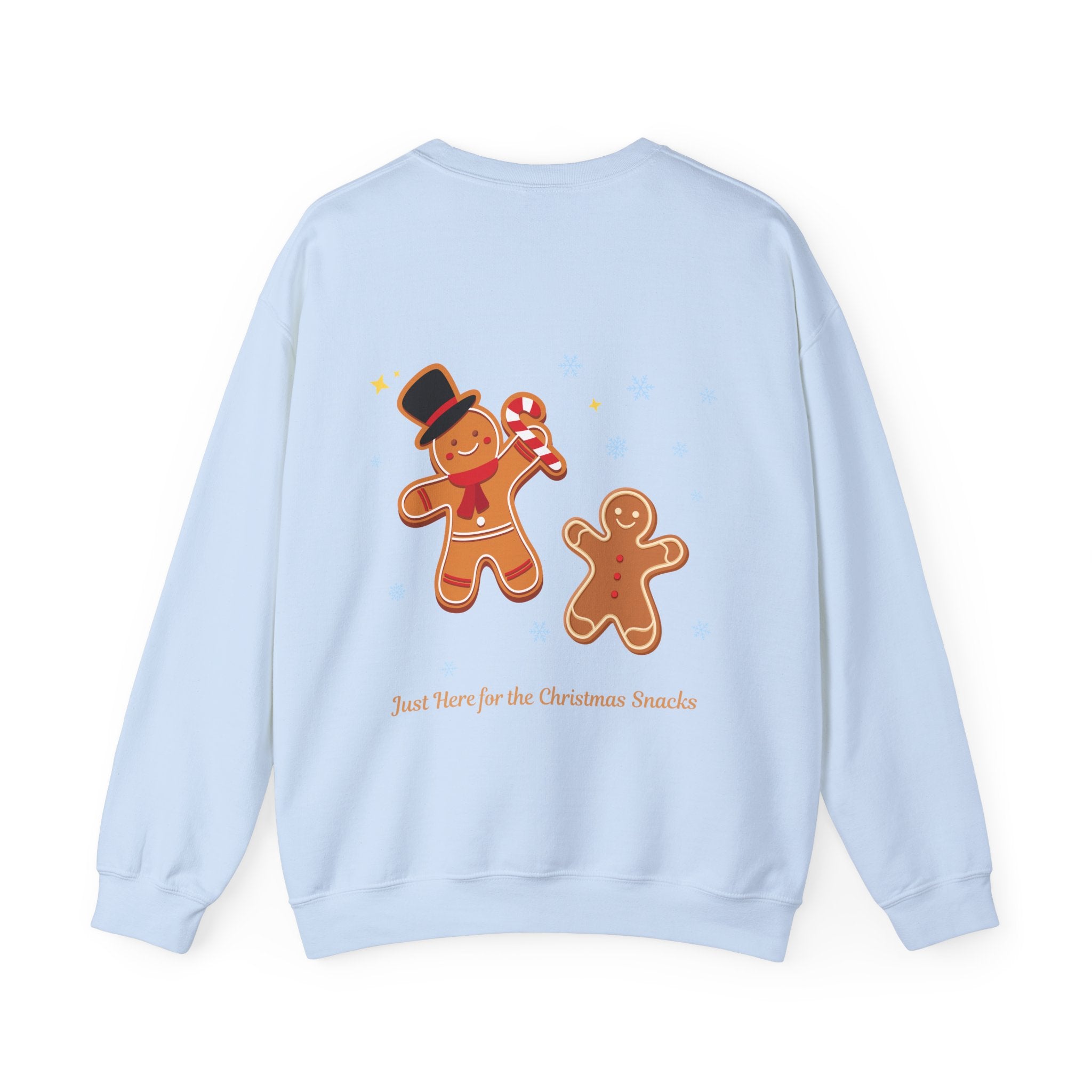 Christmas Snacks Sweatshirt — 'Gimme My Christmas Snacks' Gingerbread Crewneck - Eamden