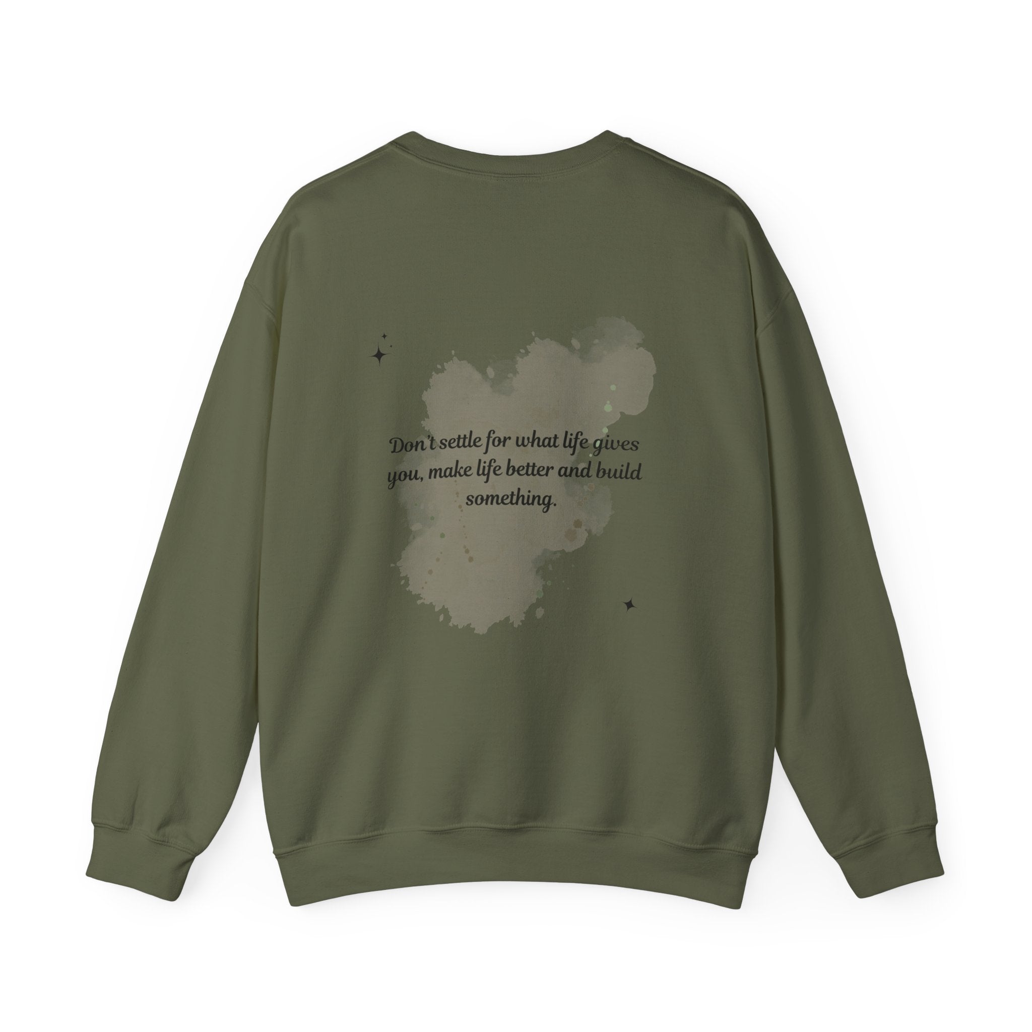 Inspirational Growth Sweatshirt - Unisex Crewneck with Motivational Quotes - Eamden