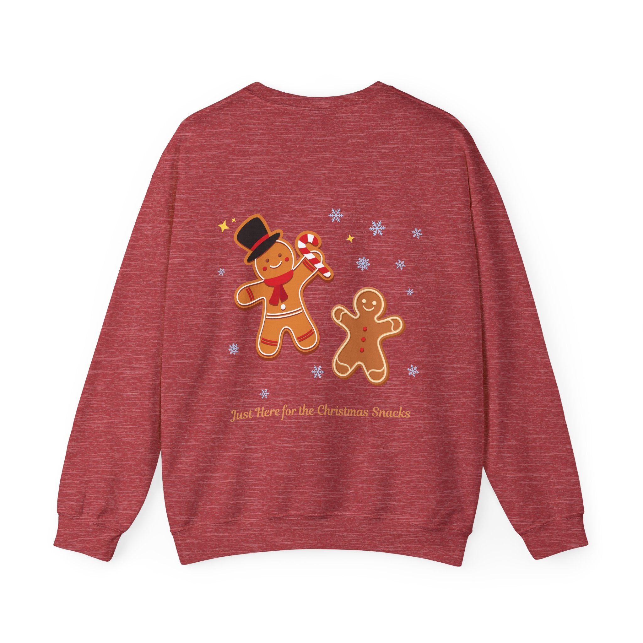 Christmas Snacks Sweatshirt — 'Gimme My Christmas Snacks' Gingerbread Crewneck - Eamden