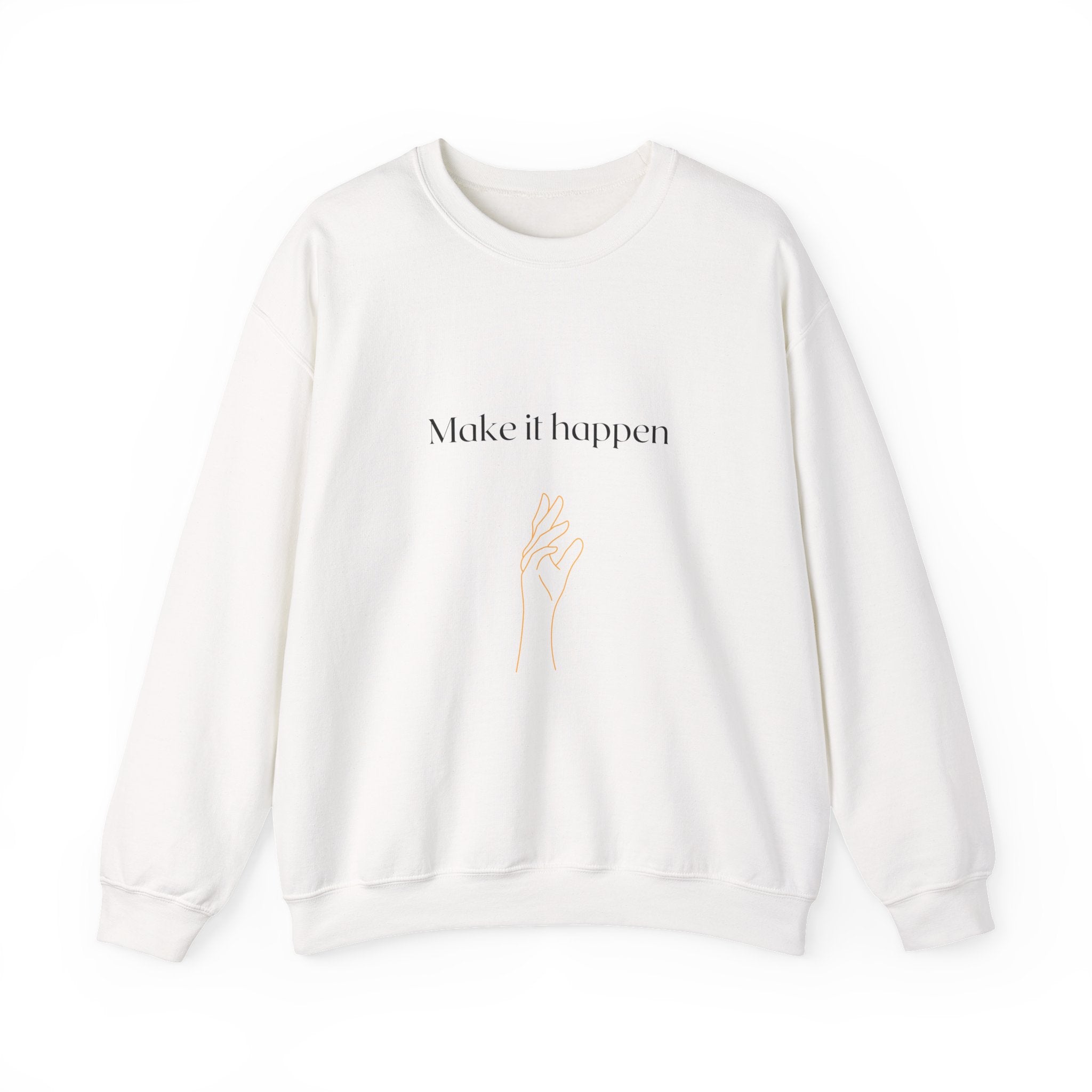 Future-Ready Crewneck Sweatshirt – Make It Happen - Eamden