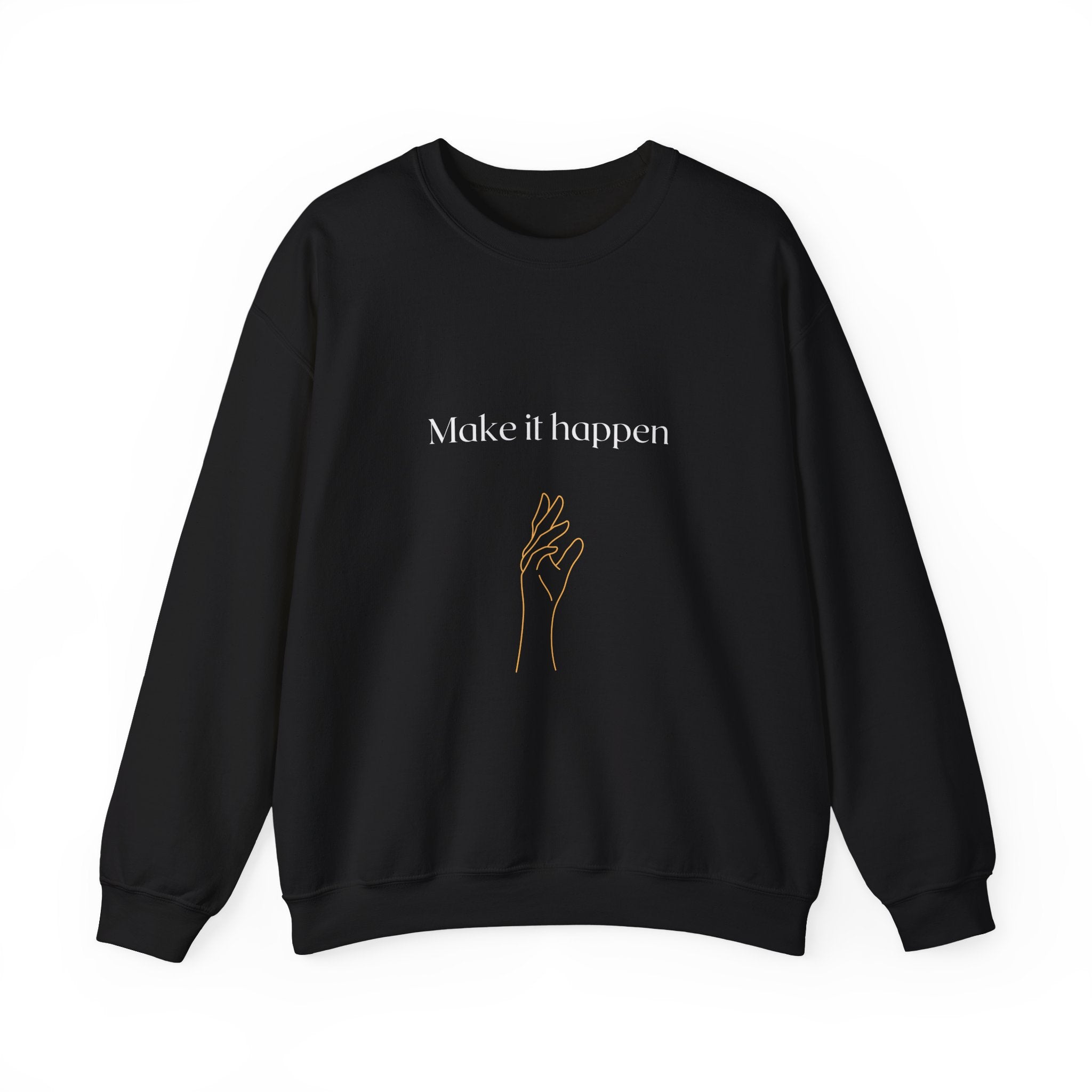 Future-Ready Crewneck Sweatshirt – Make It Happen - Eamden